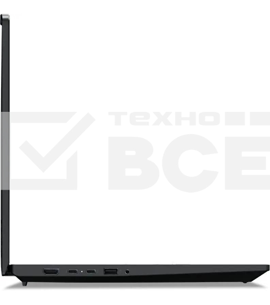 Ноутбук Lenovo ThinkPad P16s G3 черный Core Ultra 7 155H 32Gb SSD1Tb NVIDIA RTX 500 4Gb 16