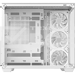 Компьютерный корпус Deepcool CG530 4F WH без БП, боковое окно (панорама), 3x120мм ARGB Reverce вентилятора на боковой стенке, 1x120мм ARGB вентилятор сзади, белый, ATX, фото7