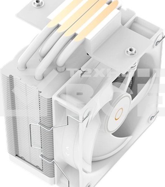 Кулер для процессора Ocypus Gaммa A40 WH ARGB Digital, 100мм ARGB FAN, Top Display Panel, 4 HEAT PIPES, 4-PIN PWM, 600-2400 RPM, 29.5DBA, HYDRO BEARING, LGA115X/1200/1700/18XX, AM4/AM5