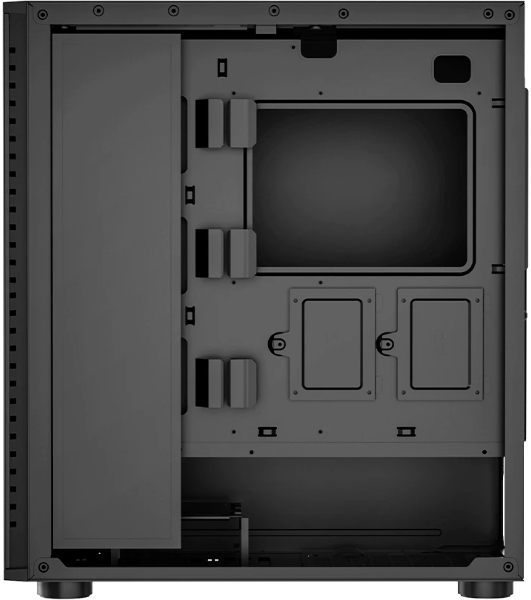 Компьютерный корпус PcCooler ME200 MESH BK черный без БП ATX 2xUSB 3.0 audio bott PSU