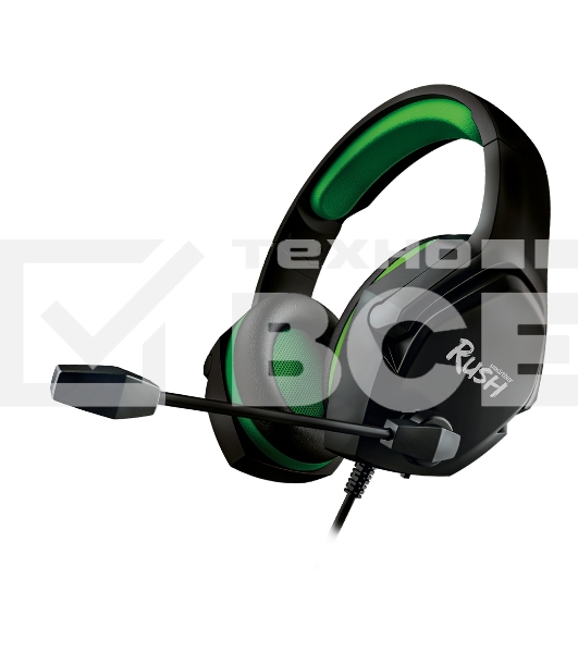 Игровая гарнитура Smartbuy (SBHG-9760) RUSH ASPID черный/зеленый