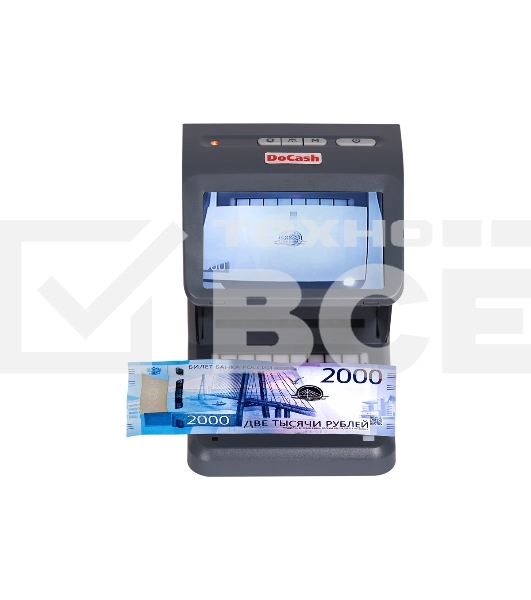 Детектор банкнот DoCash Mini Combo просмотровый мультивалюта