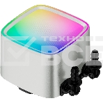Система жидкостного охлаждения Water Cooling System Geometric Future Eskimo Pro 360 (240W, 360мм, ARGb, белый/Fans: 3x120мм, 80.81CFM, 34.2dBA, 2000RPM/Pump height 54мм, 3200RPM, Rad thickness 27мм/S: 1851, 1700, 1200, 115X, 2011, 2066, AM5, AM4), фото4