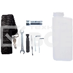 Триммер бензиновый RedVerg Gb52C. 2,2кВт/3,0л.с; 51,7 куб.см, прямая неразъемная штанга, велосипедная рукоятка, диск 3х лоп.- 255х25,4, фото6