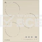 Индукционная варочная панель Maunfeld EVI.453-BG, конфорок: 3 шт., стеклокерамика, независимая, бежевый, фото 1