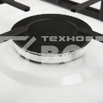 Газовая варочная панель Maunfeld EGHE.32.3EW/G, 2 конфорки, эмалированная сталь, белый, фото2