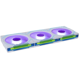 Вентилятор для корпуса Lian-Li Uni Fan SL-INF Wireless 120 ARGB 120х124.5x28 белый 4-pin 29.2дБ (упак.:3шт) (G99.12SLIN1W3W.R0) Ret