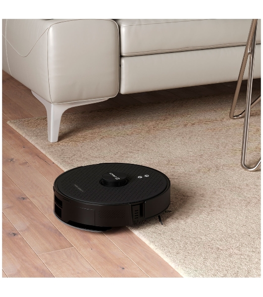 Робот-пылесос Libhof VCWD-L9633 черный, 3200 мА*ч Li-Ion, уборка сухая/влажная, пылесборник контейнер 0,25 л