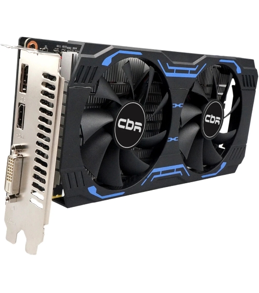 Видеокарта CBR GeForce GTX 1660 Super, 6 GB GDDR6, 192 bit, DVI, HDMI, DisplayPort, GPU 1530 MHz