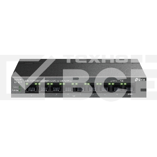 Настольный коммутатор TP-Link LS109P с 9 портами 10/100 Мбит/с (8 портов PoE+)