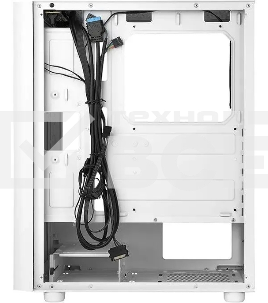 Компьютерный корпус Azza Spectra белый без БП ATX 7x120мм 2x140мм 2xUSB 2.0 1xUSB 3.0 audio bott PSU