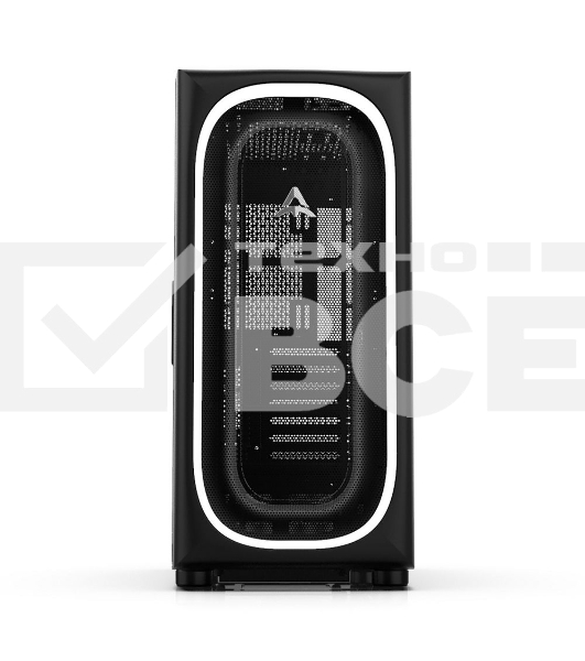 Компьютерный корпус ALSEYE Ai Pro-B (Halo Pro) Material: 0.7mm SPCC, Motherboard Compatiblility: Mini-ITX/Micro ATX/ATX/EATX, I/O Ports: USB2.0*1+HD Audio+USB3.0*1+Typc*1, Drive bay: H.D.D(3.5