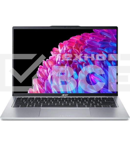 Ноутбук Acer Swift Go 14 SFG14-73-70EH серебристый NX.KSGCD.002 Core Ultra 7 155H 16Gb SSD1Tb Intel Arc 14