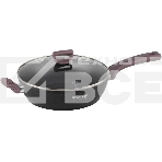 Сотейник Rondell Fest RDA-1526 d=28см (с крышкой) черный, фото2
