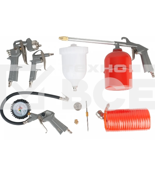 Пневматическое оборудование FUBAG Набор пневмоинструмента 5 предметов (к/р с верхним бачком) 120101