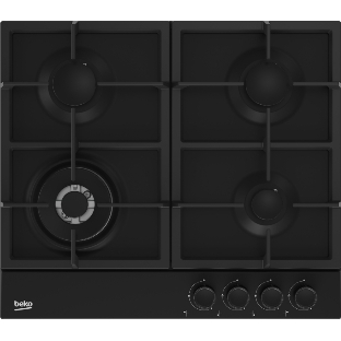 Газовая варочная поверхность Beko BHGM6422K5WB (7751688408) чёрный