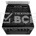 Плита комбинированная Maunfeld MGC60ECGR05 серый, газовых конфорок 4 шт, духовка электрическая 65 л, 60 см x 85 см x 64 см, фото7