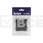 Выключатель Intro Accent 6-101-05 10А-250В IP20 СУ AL/CU антрацит Б0063458, фото2