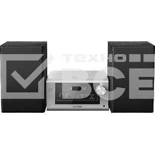 Микросистема Panasonic SC-PM700EE-S серебристый 80Вт CD CDRW FM USB BT