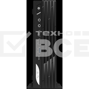 Мини-ПК MSI Pro DP21 14M Mini Core i3-14100 (3.5GHz), NoMemory, noHDD, noSSD, Intel UHD Graphics 730, noDVD, WiFi, BT, 120W, VESA, COM Port, no keyboard&mouse, noOS, 1y war-ty (936-B0A431-237)