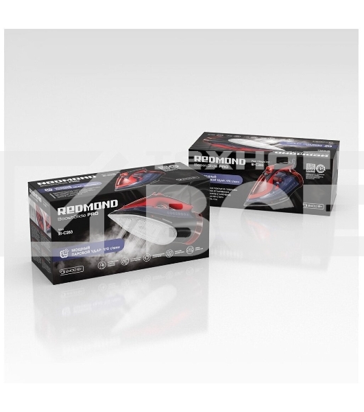 Утюг Redmond RI-C283 2400Вт красный/черный