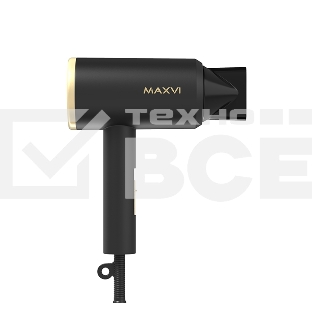 Фен Maxvi HD1801 черный, 1800 Вт