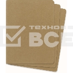 Блокнот Moleskine CAHIER JOURNAL QP423 XLarge 190х250мм, обложка картон, 120 страниц, нелинованный, бежевый (3шт), фото2