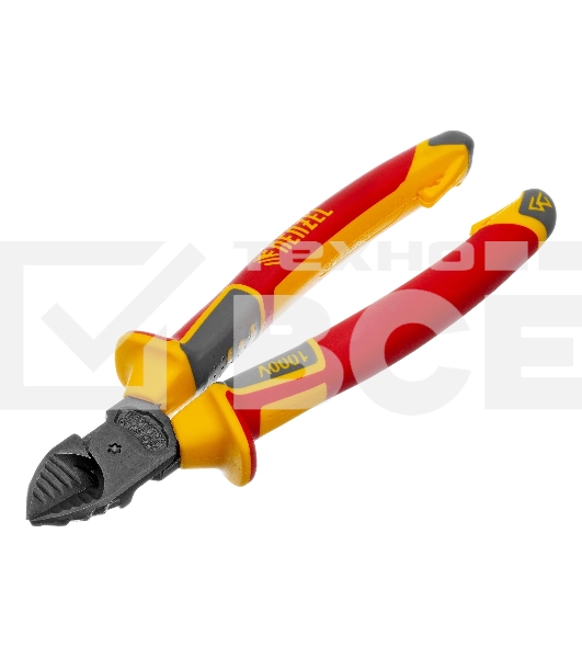 Бокорезы Denzel диэлектрические рукоятки, до 1000 В, трехкомпонентные рукоятки, 180 мм