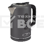 Чайник электрический Polaris PWK-1729СA графитовый, 2200W, 1,7 л, ВЕРХ. ЗАЛИВ, нерж., фото 1