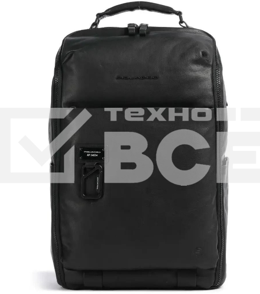 Рюкзак мужской Piquadro Harper CA6645AP/N черный кожа