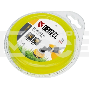 Леска для триммера Denzel FLEX CORD 96117 квадрат 3 мм х 15 м, блистер