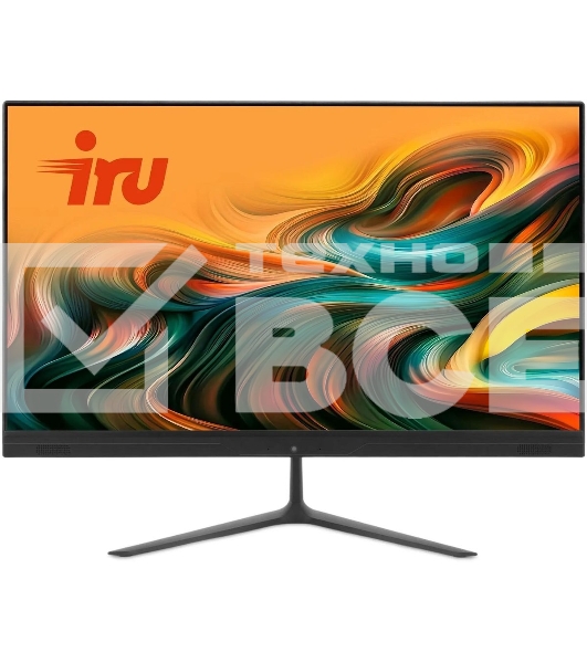 Моноблок IRU P233 23.8' Full HD i3 1005G1 (1.2) 16Gb SSD256Gb CR Windows 11 Professional GbitEth WiFi BT 120W Cam черный 1920x1080