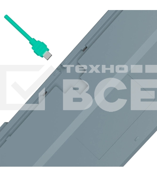 Клавиатура проводная A4Tech Bloody S87 Energy USB серый/зеленый