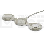 Переносное зарядное устройство Satechi Qi2 OntheGo 3-in-1 Wireless Charger, песочный, фото6