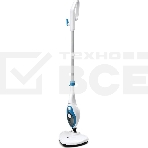 Швабра паровая Kitfort KT-1004-1 1500Вт голубой/белый, фото 1