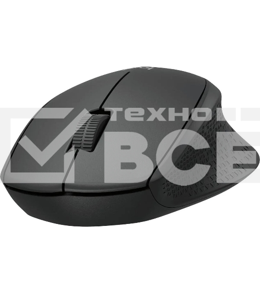 Мышь беспроводная Logitech M280 черный, 1000 dpi, радиоканал, USB, кнопки - 3