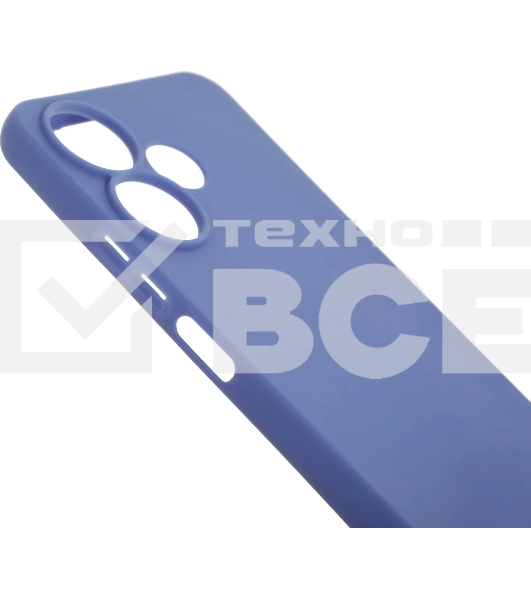 Чехол (клип-кейс) BoraSCO для Xiaomi Poco M6 4G Silicone Case лавандовый (73630)
