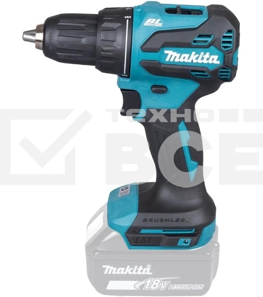 Дрель-шуруповерт Makita DDF490Z, без АКБ, без ЗУ