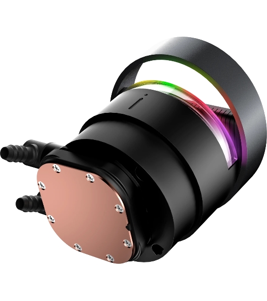 Система охлаждения Ocypus Sigma L36 BK ARGB, 360мм, LCD Pump 2.4', 3x120мм ARGB fans, LGA115X/1200/1700/18XX, AM4/AM5