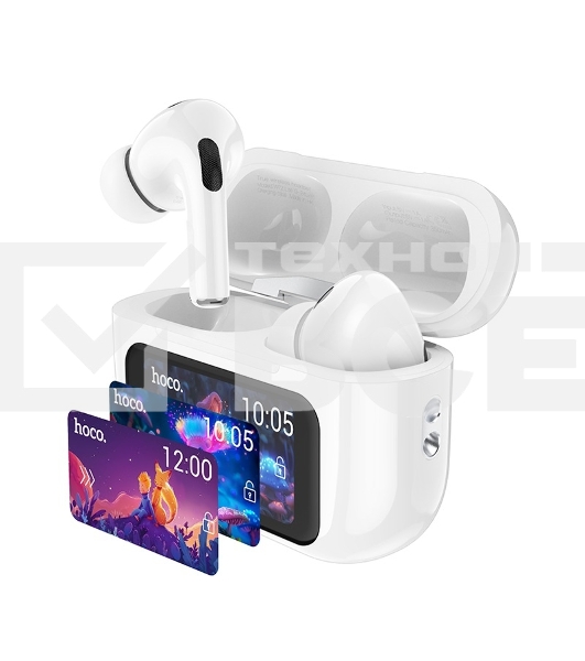 Наушники TWS Hoco EW72 Lite белый, вкладыши, Bluetooth, до 4 ч.