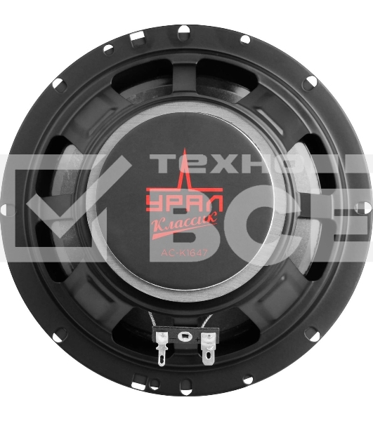 Колонки автомобильные Ural КЛАССИК АС-К1647 140Вт 92дБ 4Ом 16.5 см (6 1/2 дюйм) (ком.: 2 кол.) коаксиальные четырехполосные