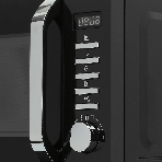 Микроволновая печь Haier HMB-DM208BA черный/серебристый, 20 л, 800 Вт, переключатели - кнопки, поворотный механизм, фото5