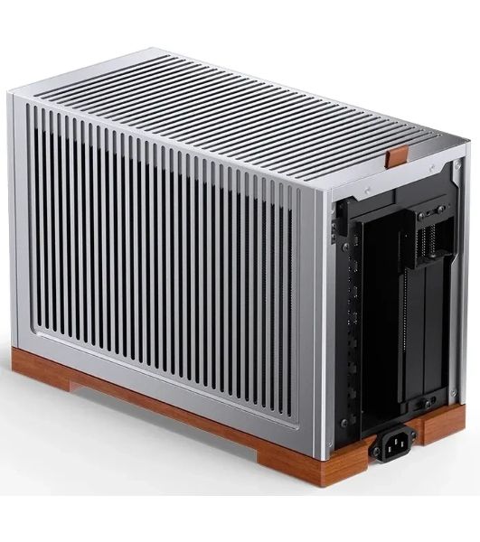 Корпус Jonsbo T9, Mini-ITX, серебристый