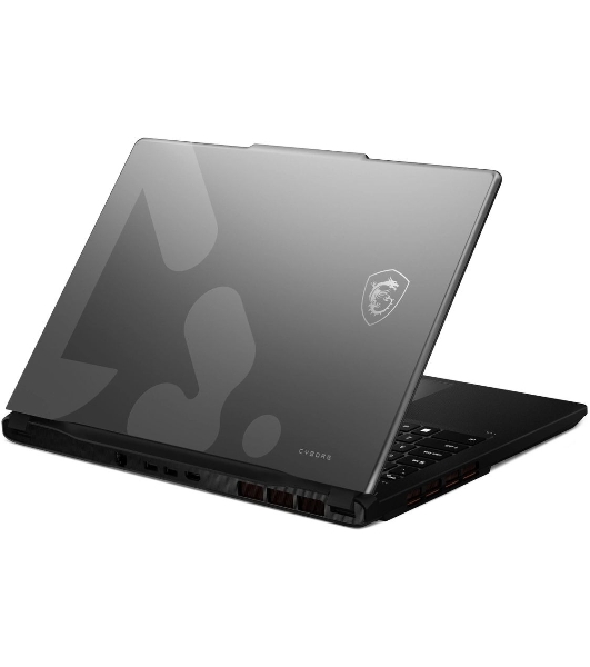 Ноутбук MSI Cyborg 15 C2WF-015XRU/15.6'/IPS/Intel Core 5 210H/16Gb/1Tb SSD/NVIDIA GeForce RTX 5060 8Gb/DOS/серый/1.98kg