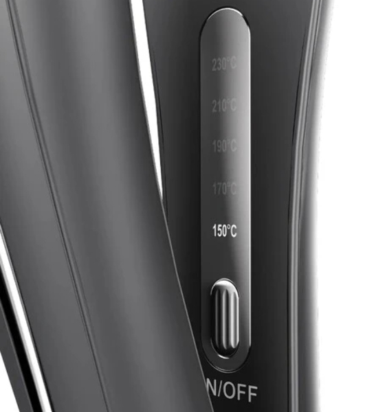 Выпрямитель для волос Haier HHS-618 черный, 30 мм, 220 °C, 5 режимов