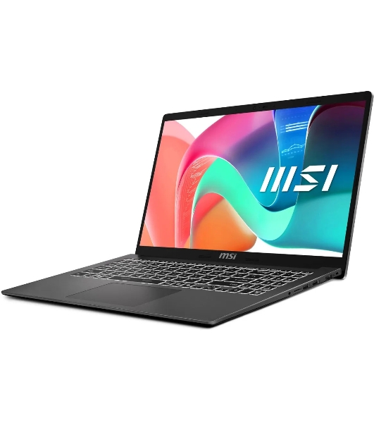 Ноутбук MSI Modern 15 F1MG Intel Core 7 150U 1800MHz/15.6'/1920x1080/16GB/512GB SSD/Intel Graphics/Wi-Fi/Bluetooth/Windows 11 Pro (9S7-15S111-1071_Win11P) Gray