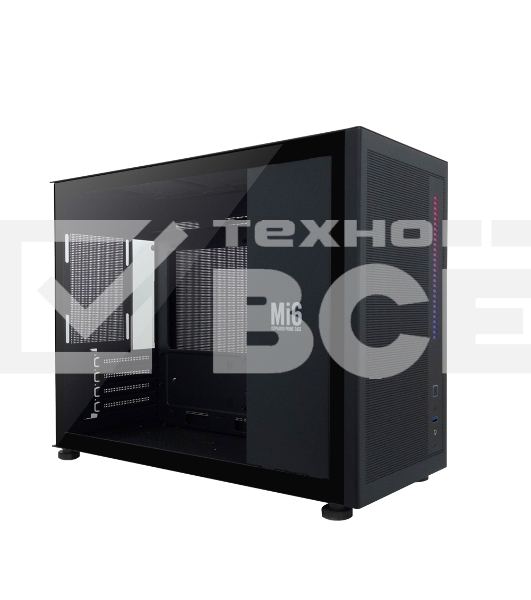 Корпус 1stPlayer Miku Mi6, Mini-Tower, чёрный