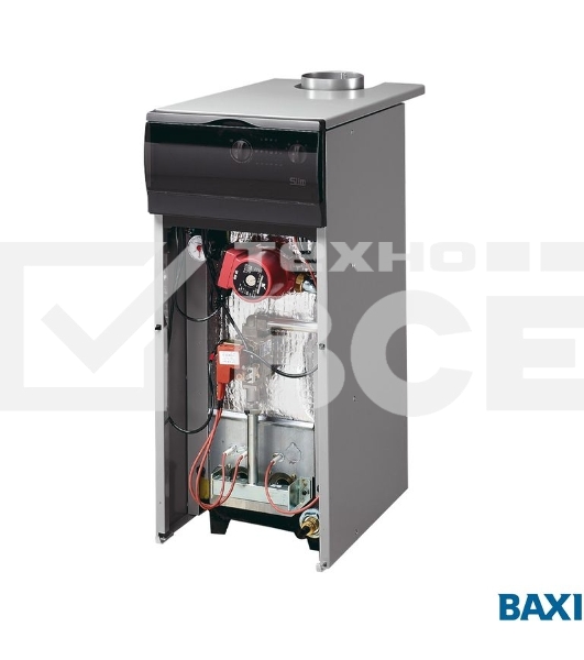 Котел газовый напольный BAXI SLIM 1.400iN 6E без дымового колпака (Не забыть выписать KHW71406881)