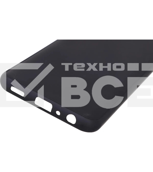 Чехол (клип-кейс) BoraSCO Silicone Case для Samsung Galaxy A03 Core черный (матовый)