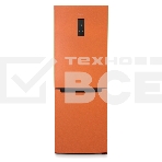 Холодильник Бирюса Б-T920NF оранжевый двухкамерный 210/100 л морозилка снизу, No Frost, фото 1